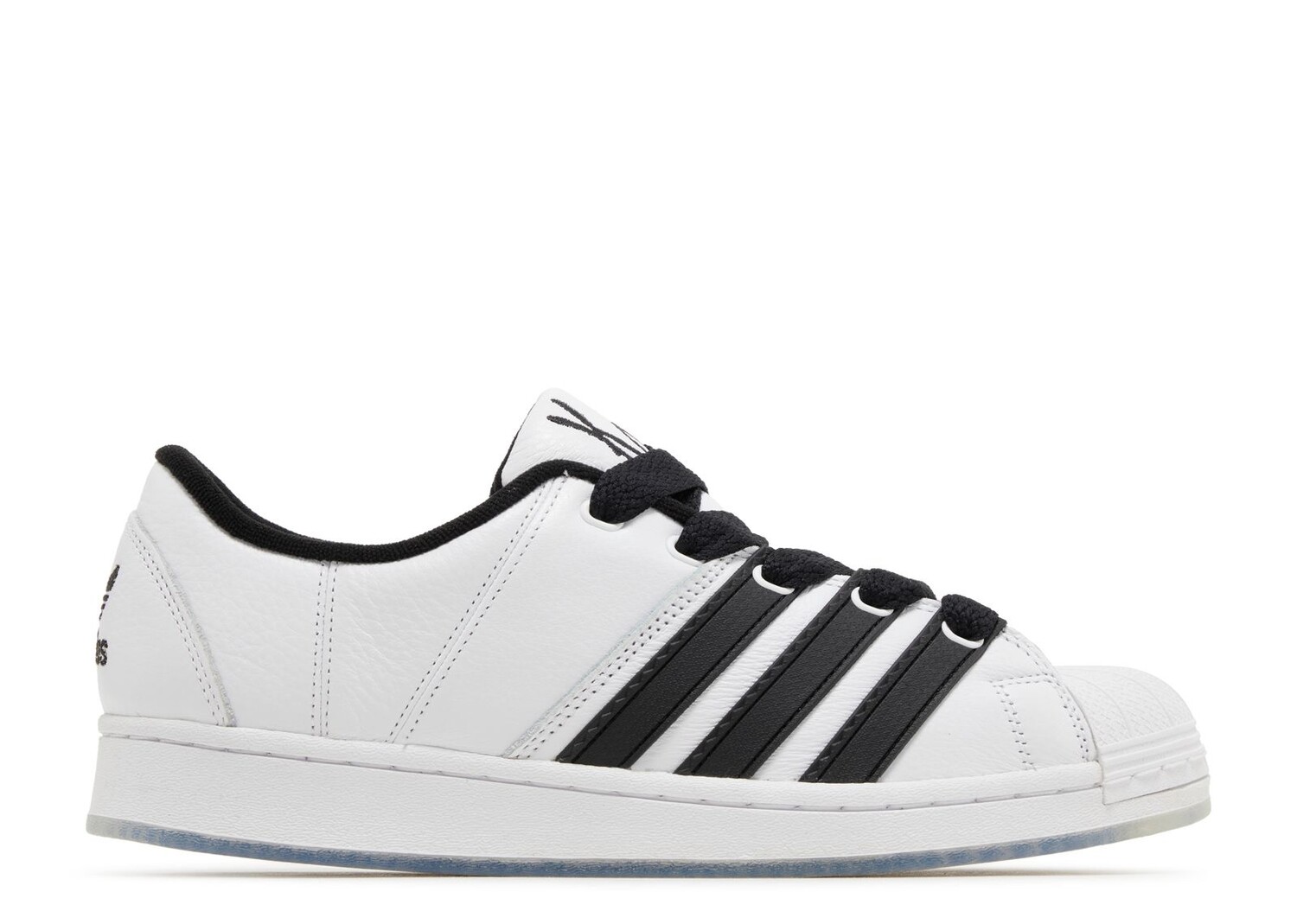 

Кроссовки adidas Korn X Superstar Supermodified 'White Black', белый