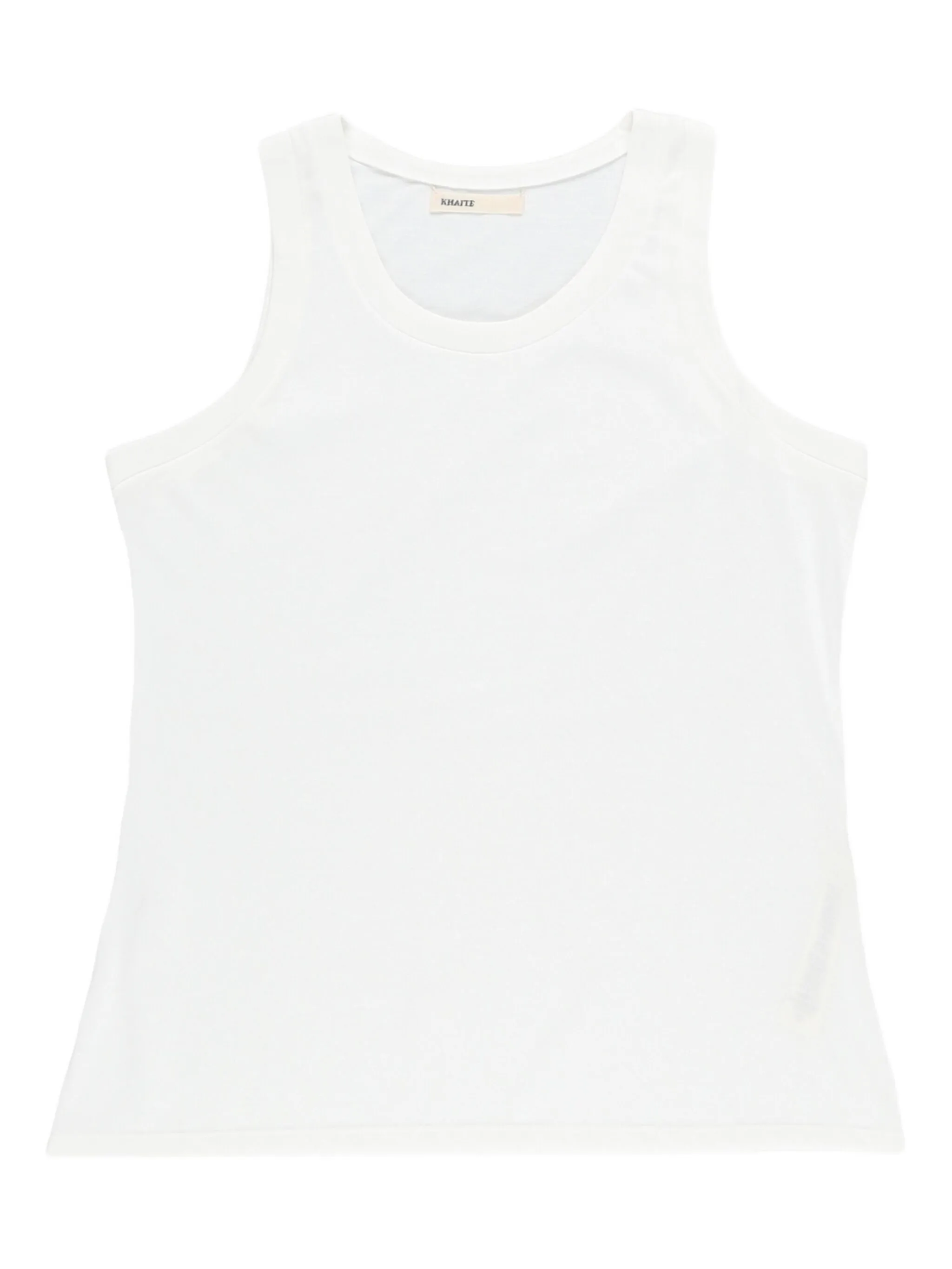 

Топ с круглым вырезом Khaite, белый