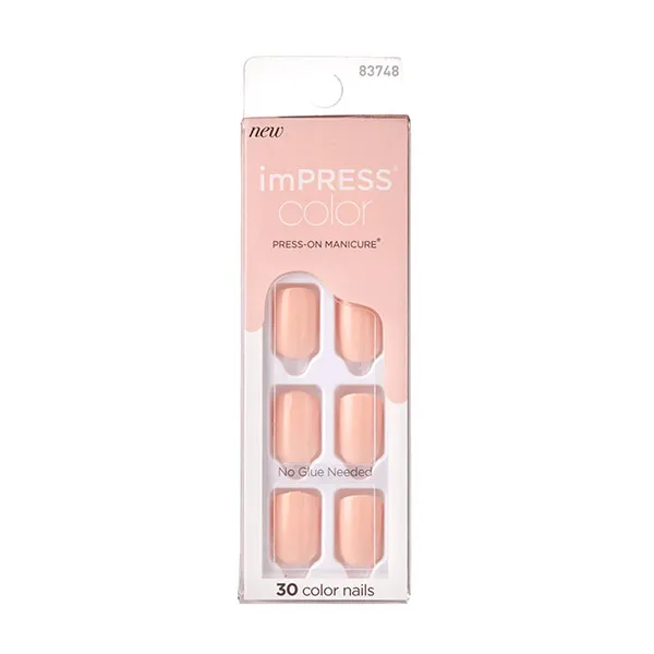 

Искусственные ногти Impress Color Kiss, цвет peevish pink