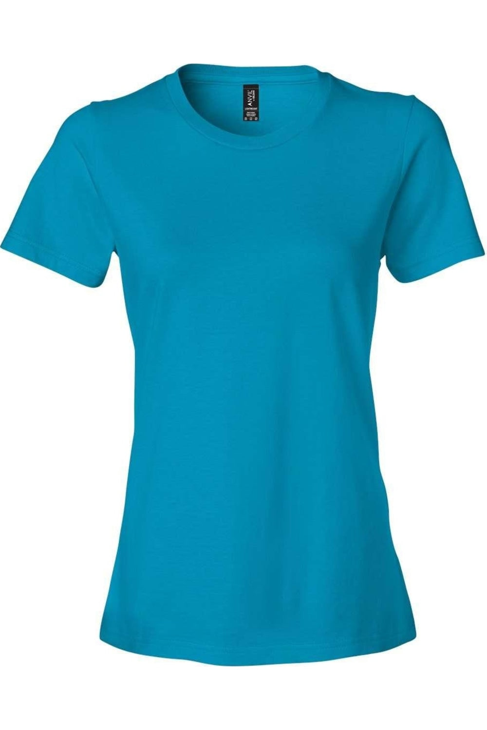 

Легкая женская футболка Gildan Softstyle, цвет caribbean blue