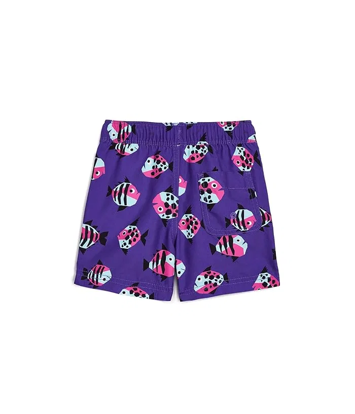 Плавки классические Printed Classic Trunks Hanna Andersson, Fishy Fun — фото 2