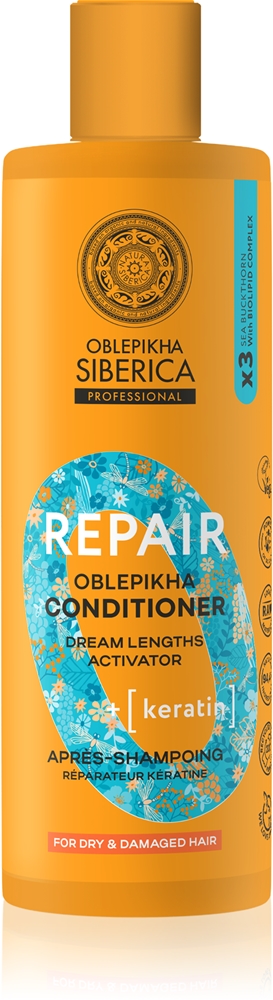

Восстанавливающий кондиционер Oblepikha siberica для сухих и поврежденных волос Natura Siberica, 400 мл