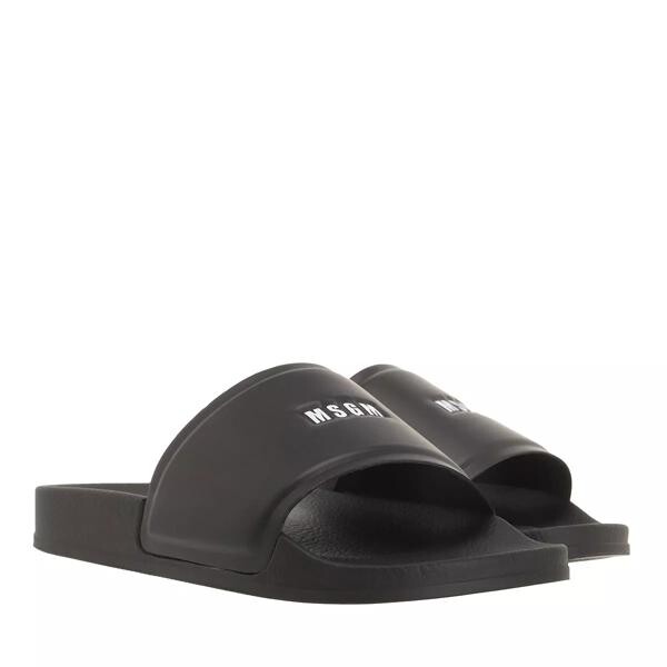 

Сандалии slides Msgm, черный