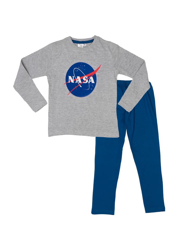 

Пижама Nasa, сине-серый