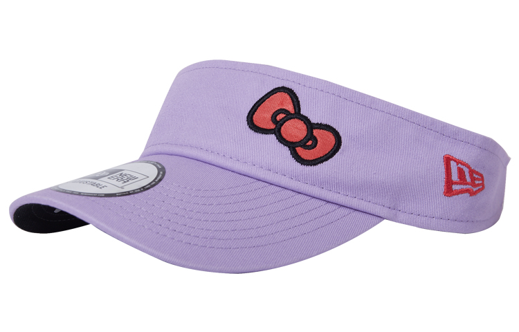 

New Era Женская и мужская шляпа от солнца Purple, Purple