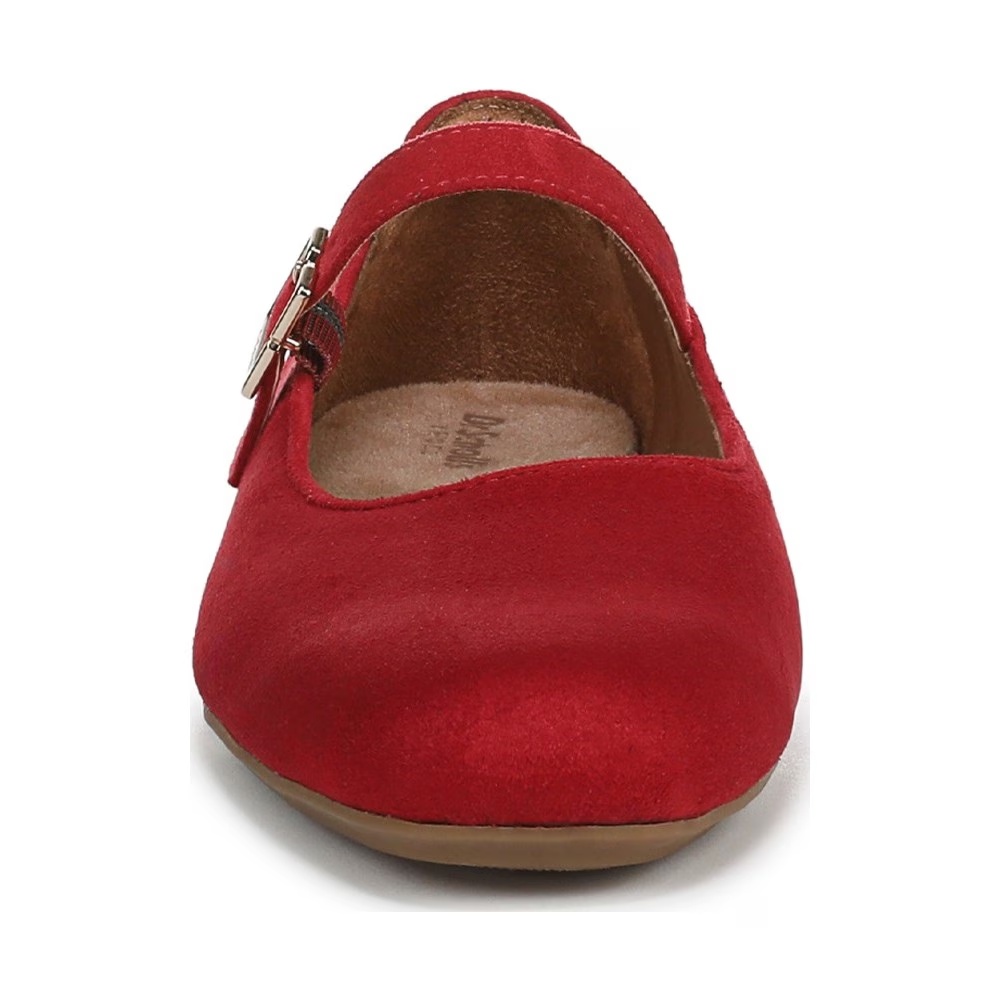 Балетки на ремешке Mary Jane Wexley от Dr. Scholl'S, red fabric — фото 3