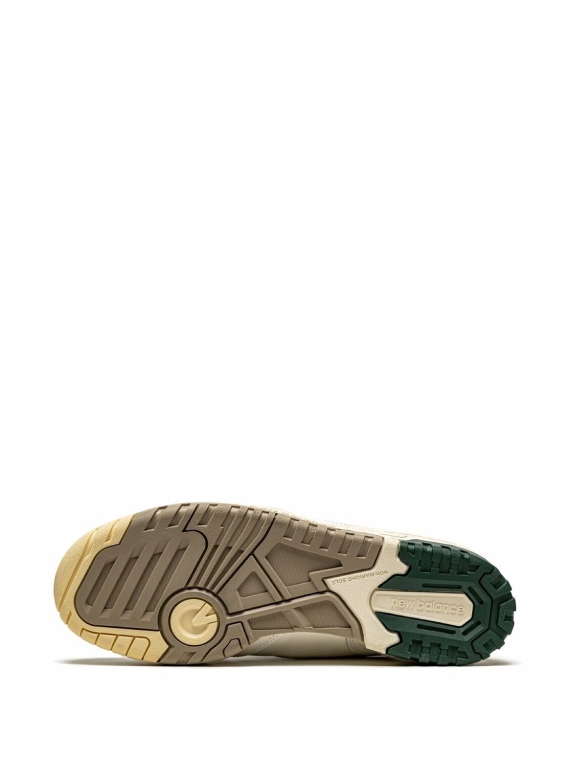 Кроссовки 550 Natural Green из коллаборации с Aimé Leon Dore New Balance, белый — фото 4