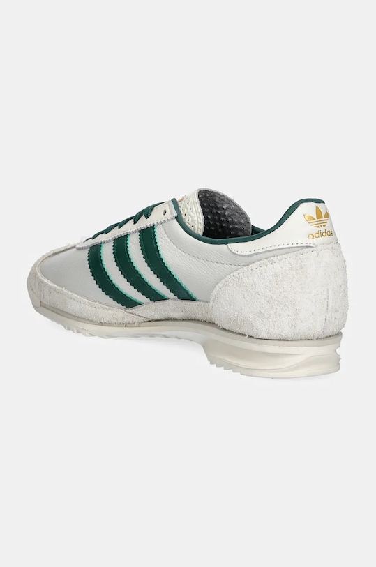 Кожаные кроссовки Sl 72 OG W Adidas Originals, серый — фото 3