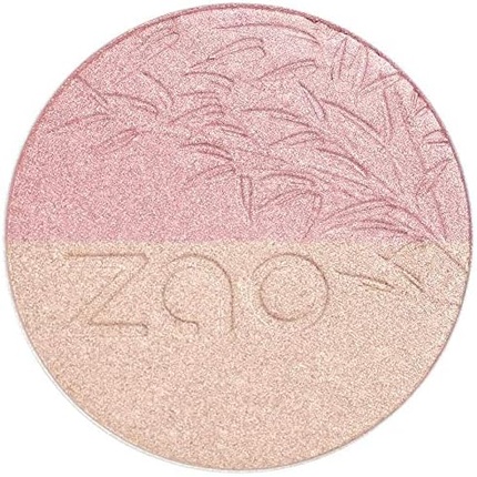 ZAO Shine Up пудра 311 Rose & Gold RECHARGE Органический натуральный веганский — фото 2