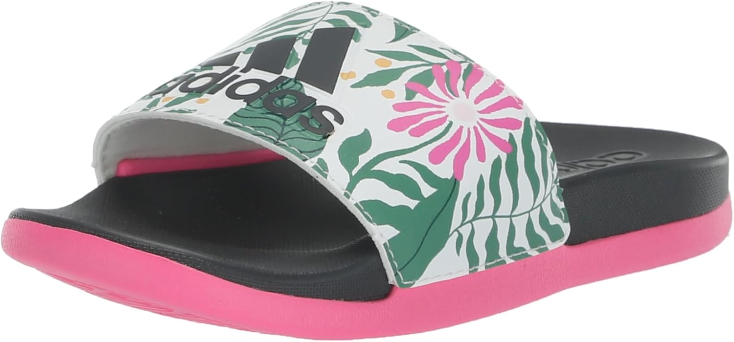 

Детские сланцы adidas Adilette Comfort (унисекс), розовый/кремовый