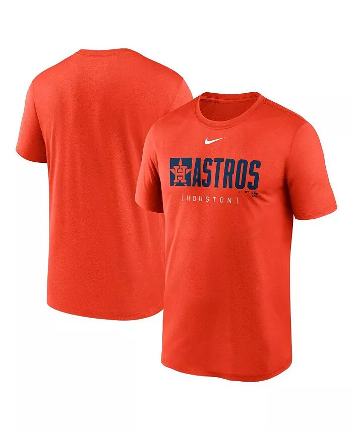 

Мужская оранжевая футболка Houston Astros Knockout Legend Performance Nike