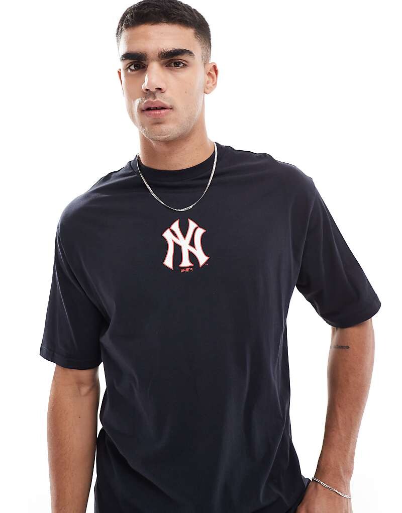 

Черная футболка New Era NY Yankees World Series