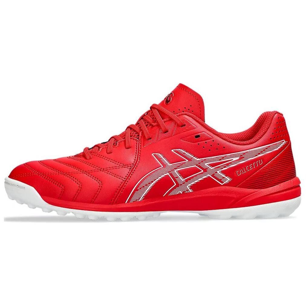 

Футбольные бутсы Calcetto мужские низкие красные Asics
