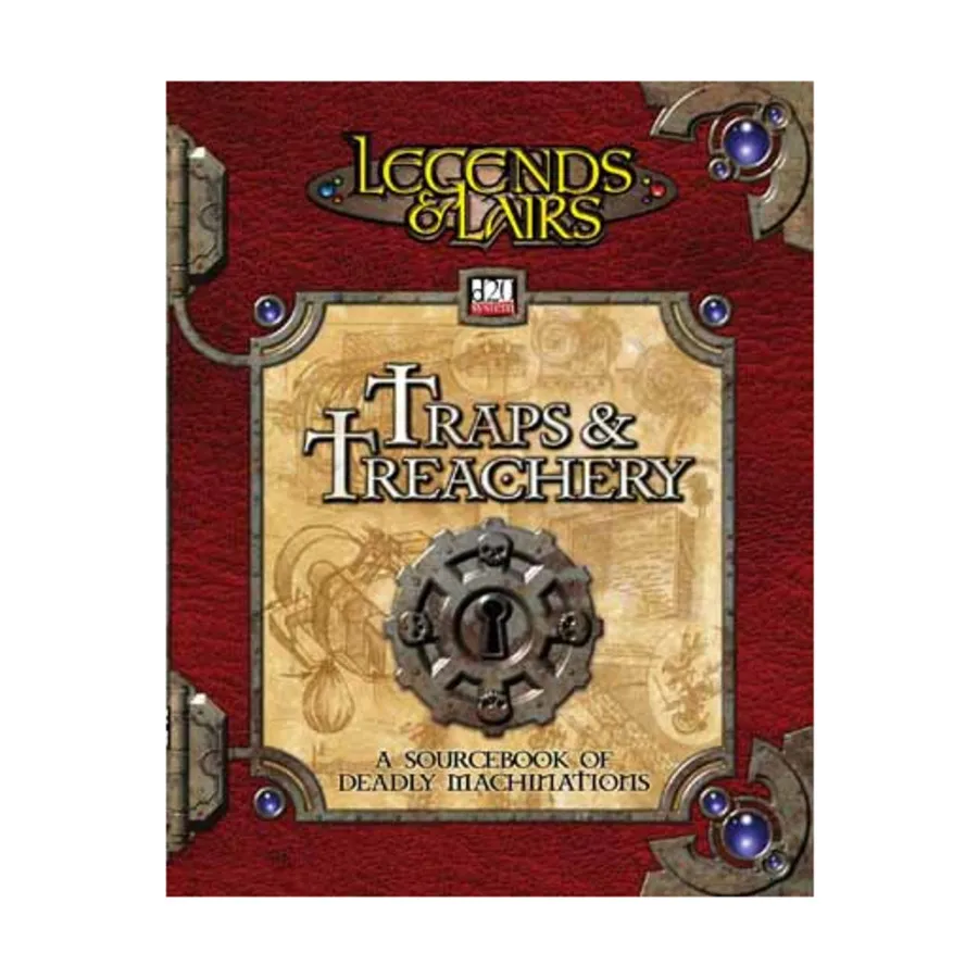 

Traps & Treachery I, Legends & Lairs (d20), твердый переплет