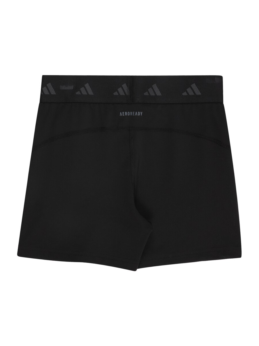 Облегающие тренировочные брюки ADIDAS SPORTSWEAR, черный — фото 2