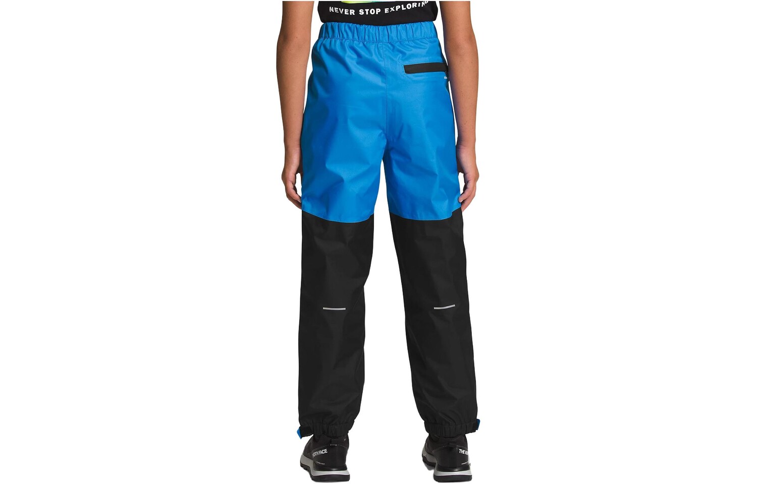 THE NORTH FACE Детские трикотажные спортивные штаны, цвет Blue — фото 2