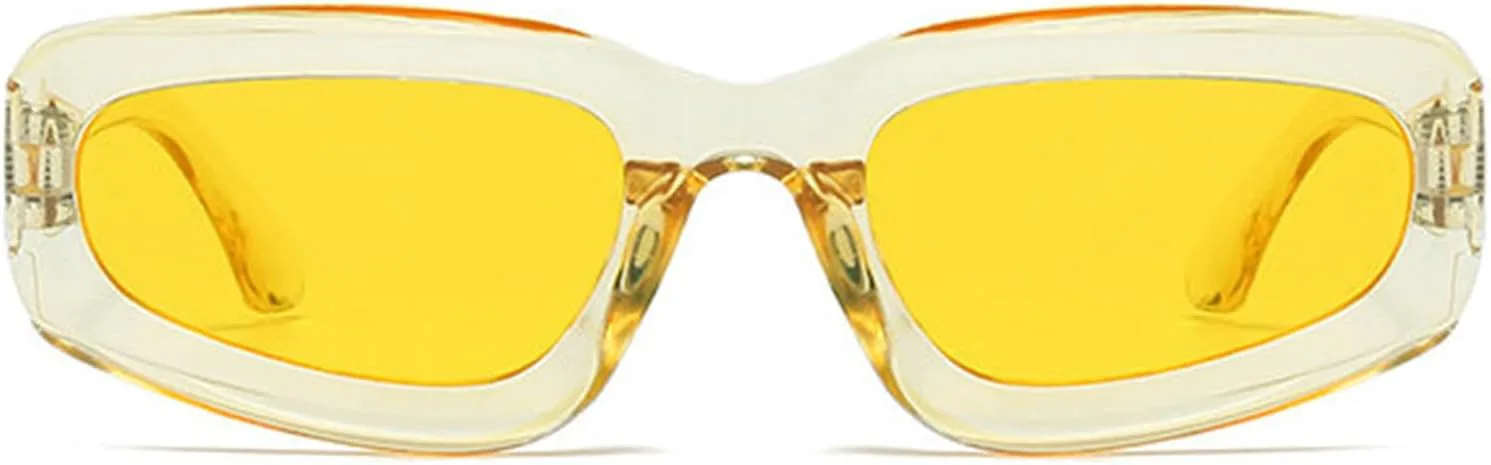 

Модные солнцезащитные очки Willochra в форме «кошачий глаз» для мужчин и женщин, черные овальные солнцезащитные очки в толстой оправе, ретро-прямоугольные очки, C4