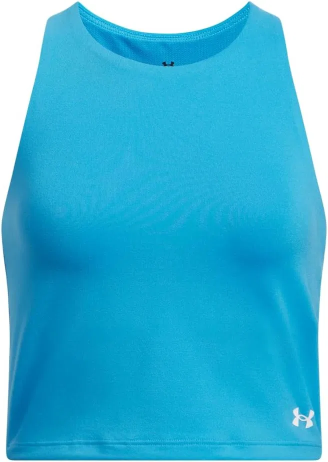 Топ детский Under Armour Motion Crop Tank, Ether / White