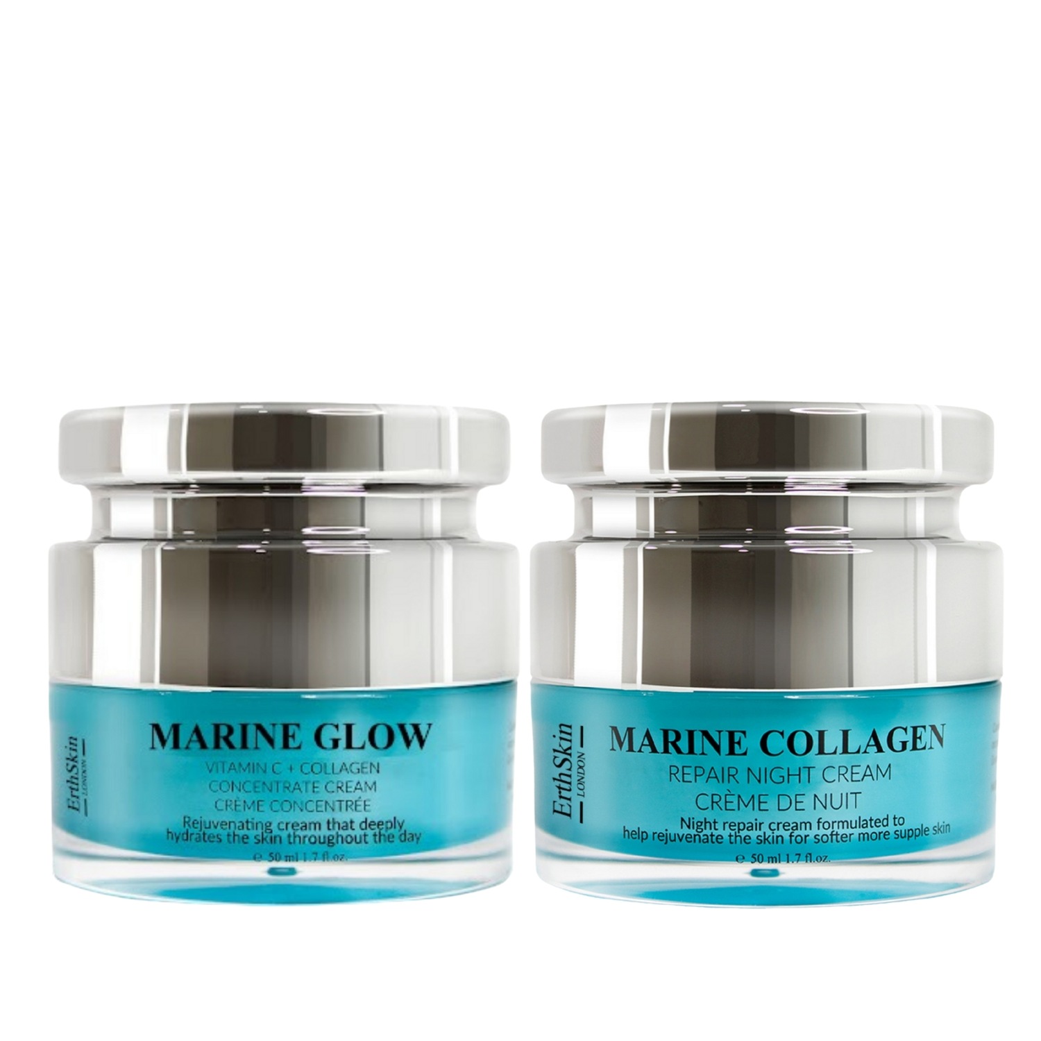 

Крем для лица marine radiance duo set Erthskin London, количество 1 шт.