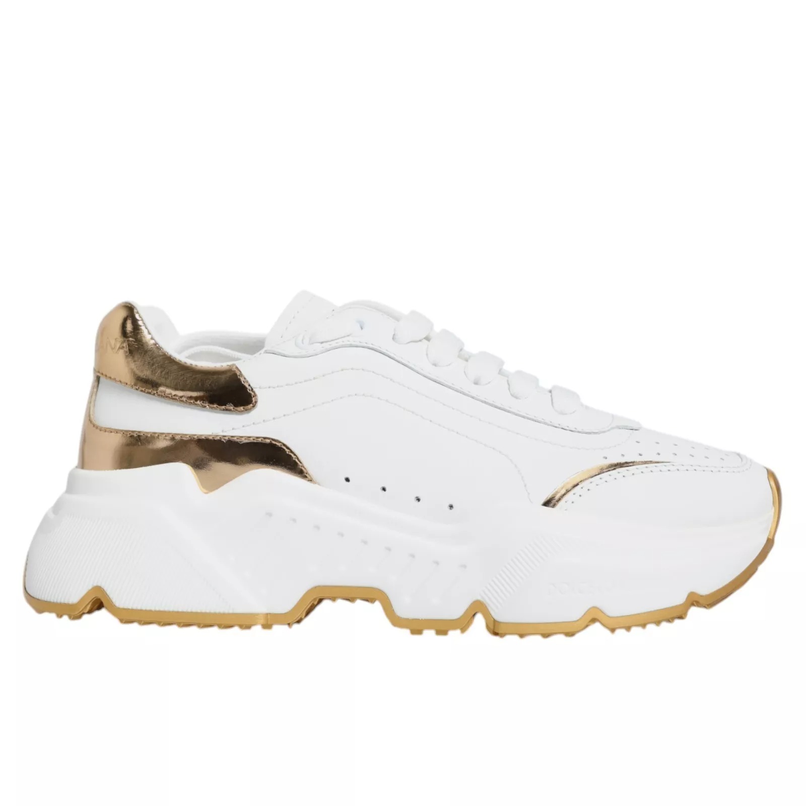 Низкие кроссовки Daymaster из белого золота Dolce & Gabbana, белый