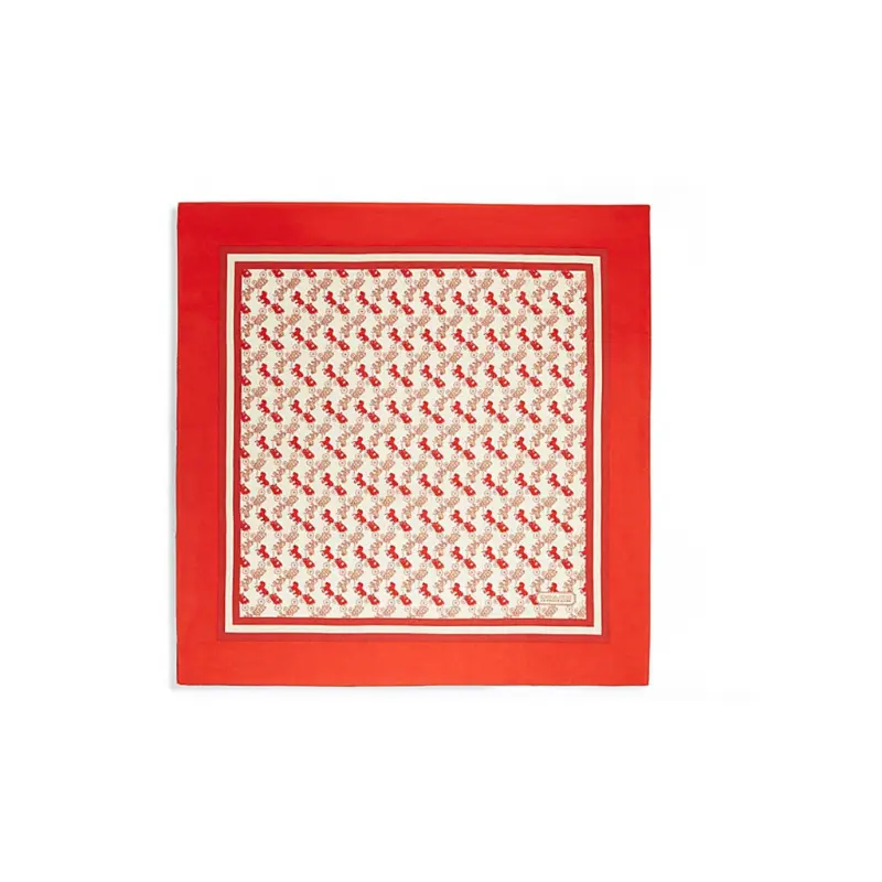 

Женский шелковый шарф COACH