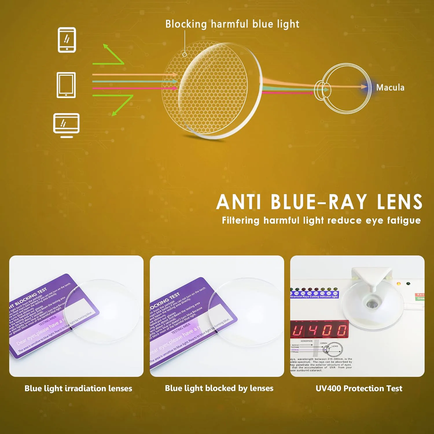 

Солнцезащитные очки LifeArt (3 пары) и очки для защиты от синего света, блокирующие синий свет, с защитой UV400, для вождения, мужские и женские, Chilling_pink Flower