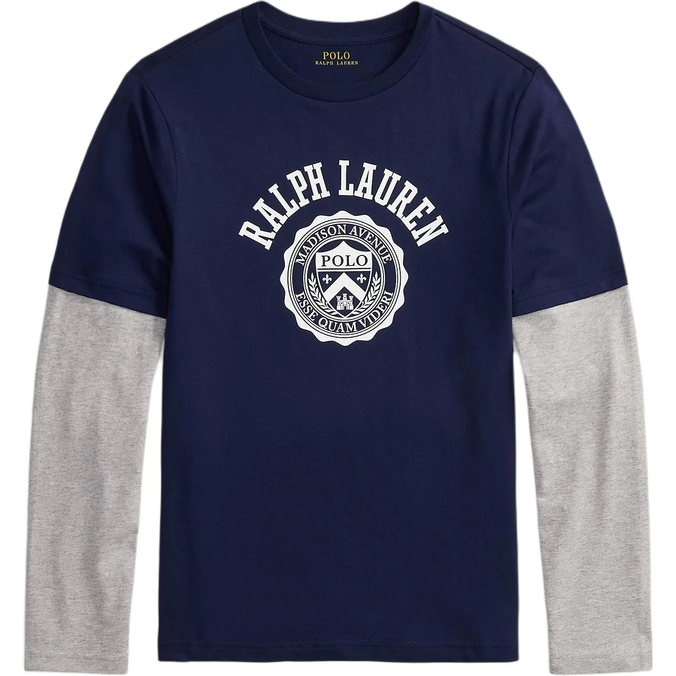 Polo Ralph Lauren Футболка элегантная морская синяя для подростков
