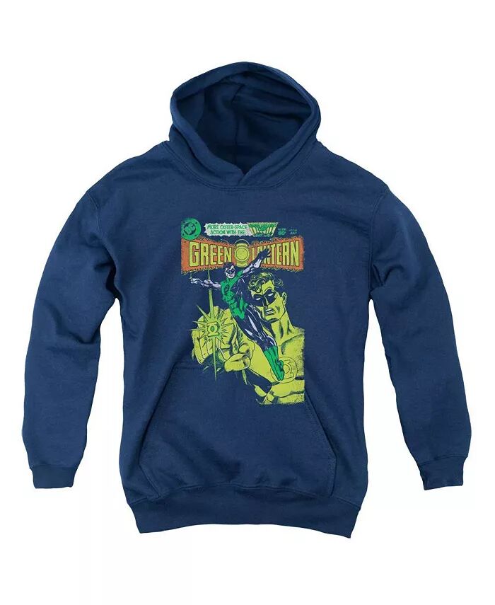 

Толстовка с капюшоном Vintage Cover Pull Over Hoodie / Толстовка с капюшоном для мальчиков Green Lantern, синий
