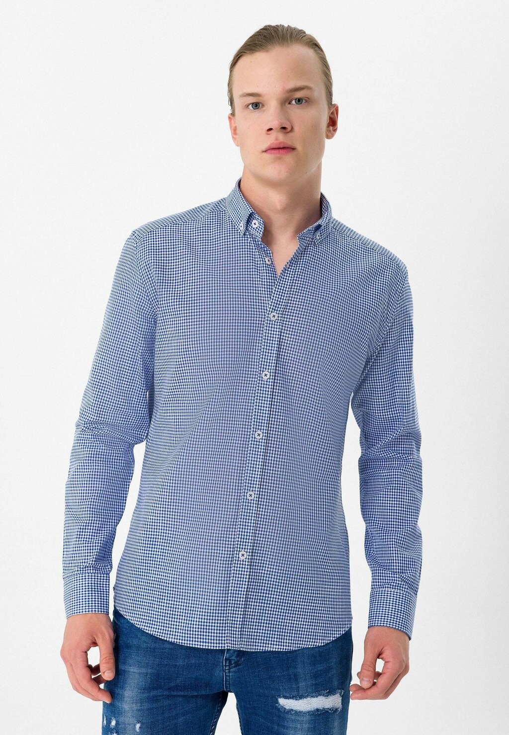 

Рубашка CASUAL Moxx Paris, синий