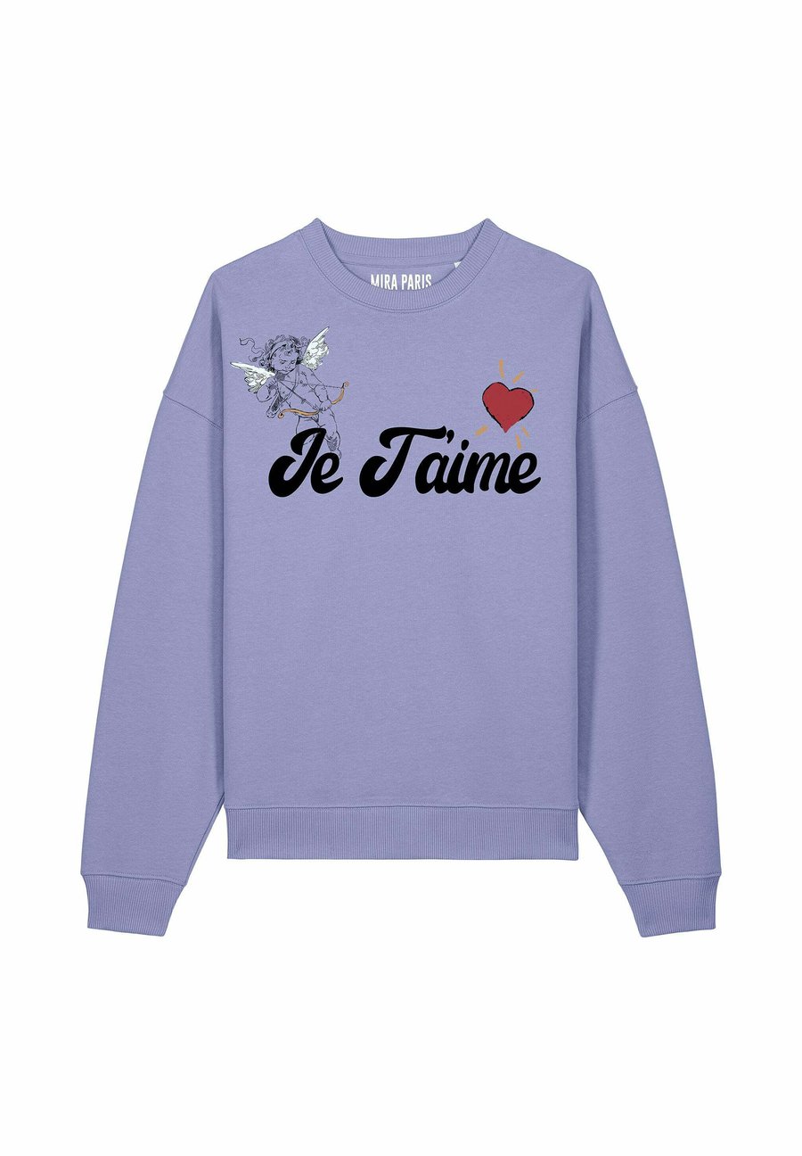 

Толстовка Mira Paris JE TAIME UNISEX, Purple