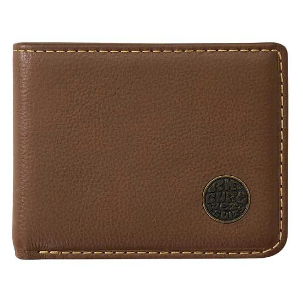 

Кошелек Rip Curl с логотипом для гидрокостюма и RFID-защитой на весь день, коричневый