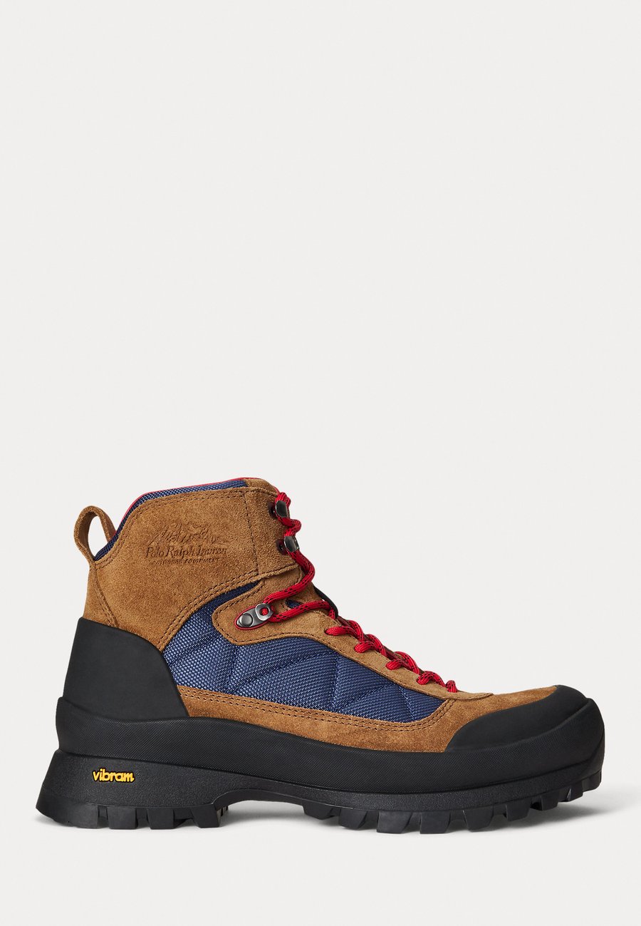 

Ботинки Polo Ralph Lauren LOGAN SUEDE-PANELED TRAIL BOOT, Brown/Light Navy/Tan