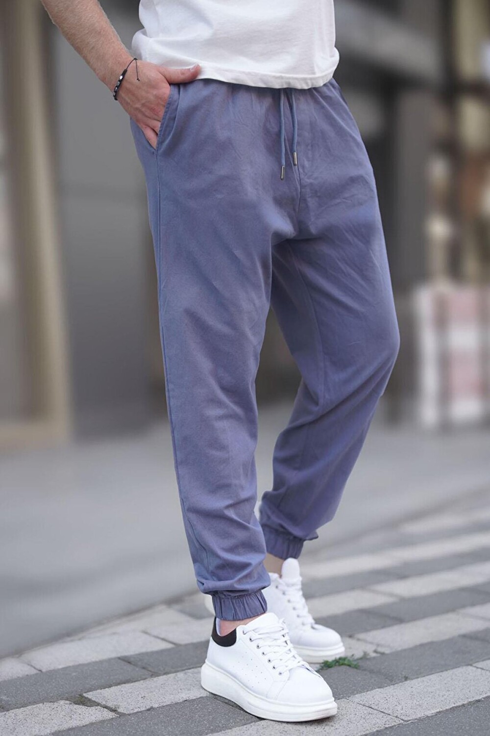 

Дымчатые свободные брюки Jogger 6853 MADMEXT