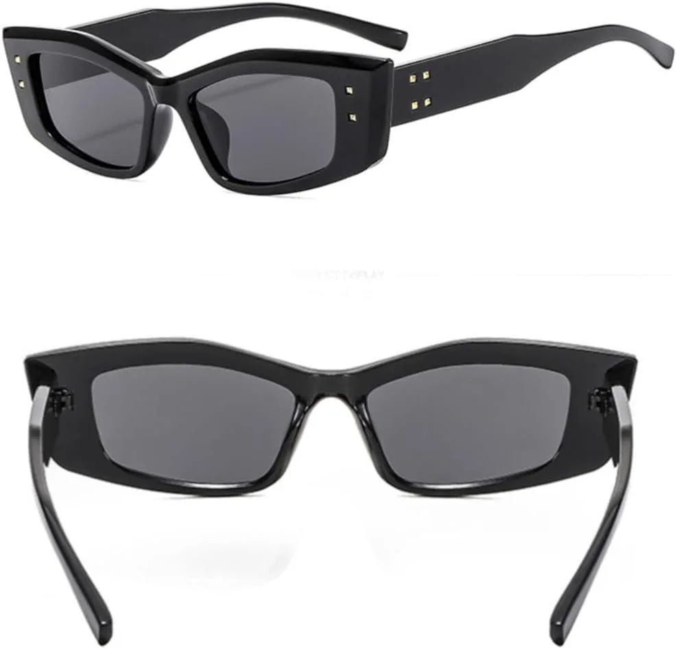 

Солнцезащитные очки с защитой UV400 | Маленькая оправа, конфетный цвет | для женщин и мужчин, для занятий спортом на открытом воздухе и вождения DSVIGF, Leopard-brown