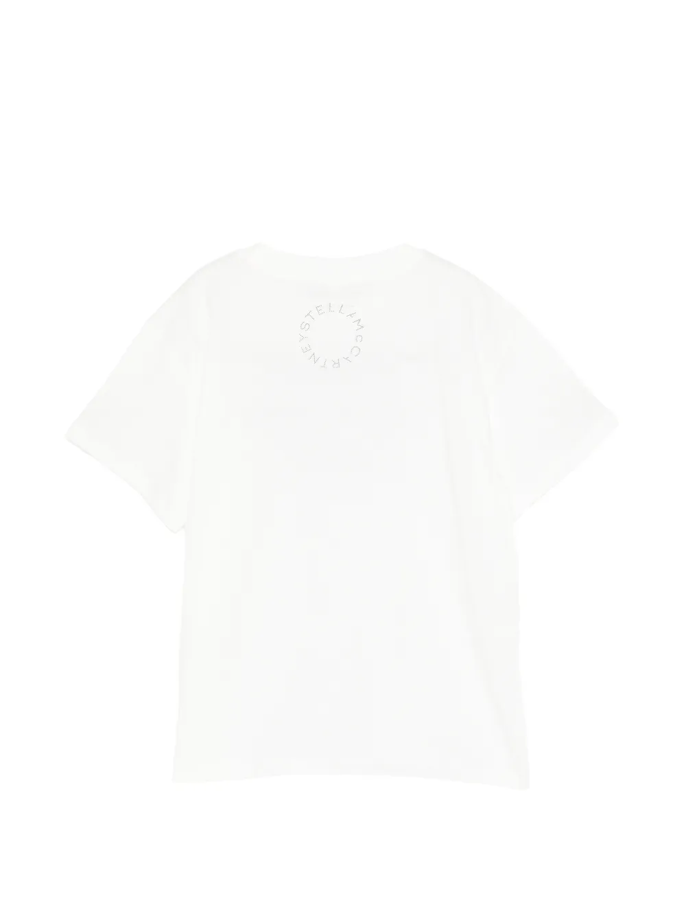 Футболка с короткими рукавами и принтом Stella Mccartney Kids, белый — фото 2