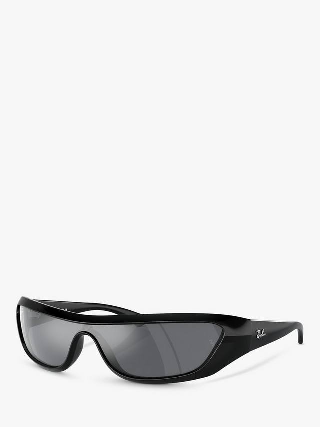 

Солнцезащитные очки rb4431 унисекс xan wrap Ray-Ban, цвет Black/Grey