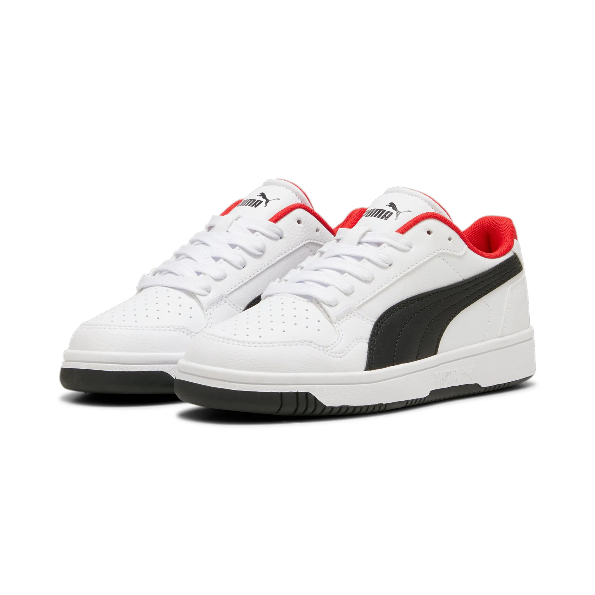 

Кроссовки PUMA "REB-L JR", цвет Puma White- Puma Black-For All Time Red