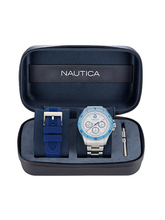 

Часы Nautica, серебряный