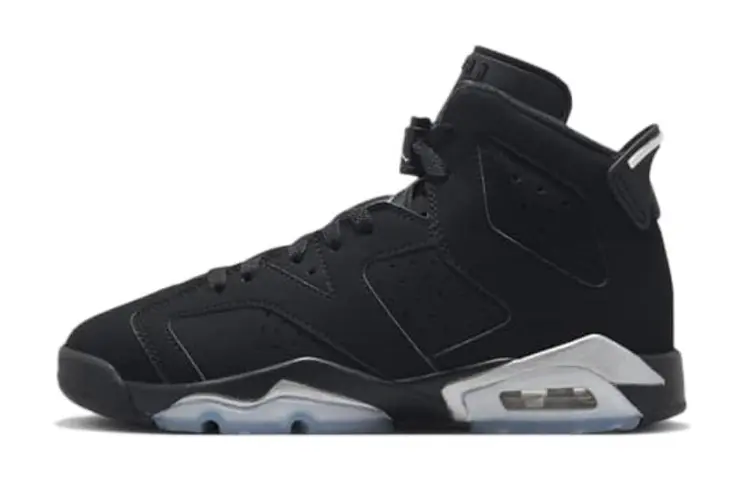 

Jordan 6 Retro Chrome Metallic Silver (GS)