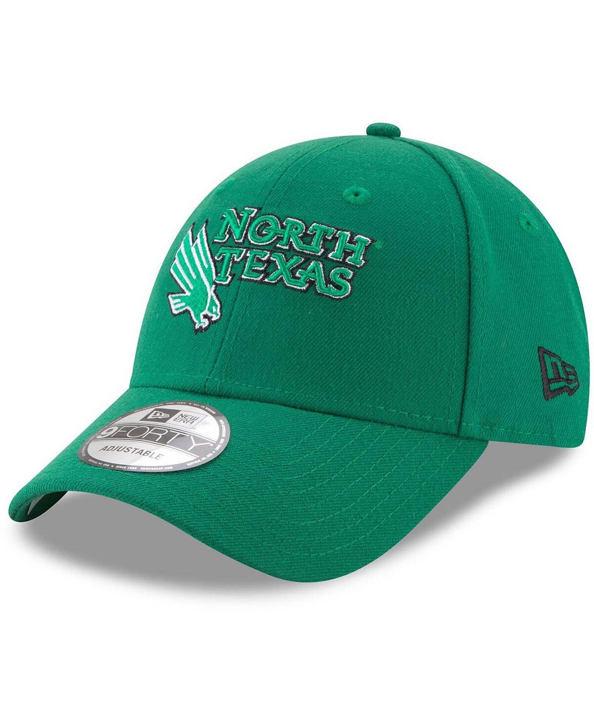 

Мужская регулируемая кепка Kelly Green North Texas Mean Green The League 9FORTY New Era