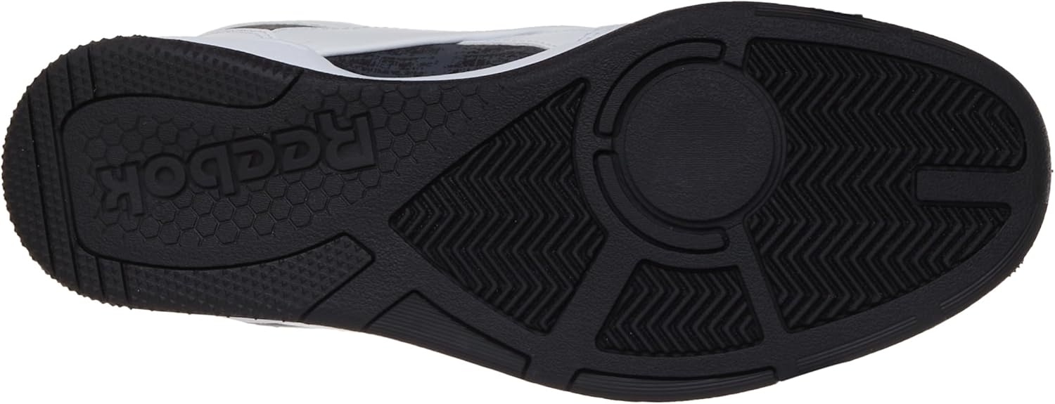 Кроссовки Reebok Unisex-Child Bb 4000 Ii, белый/черный — фото 2