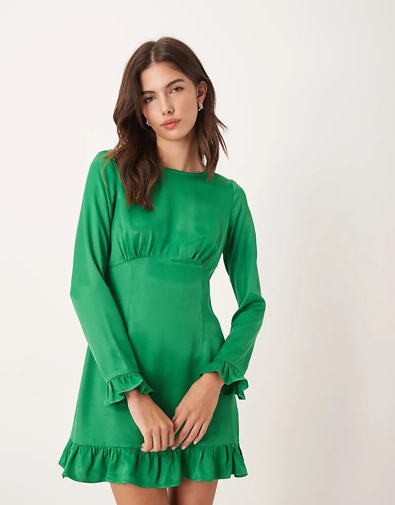 

Мини-платье Беллы от Nobody's Child зеленого цвета