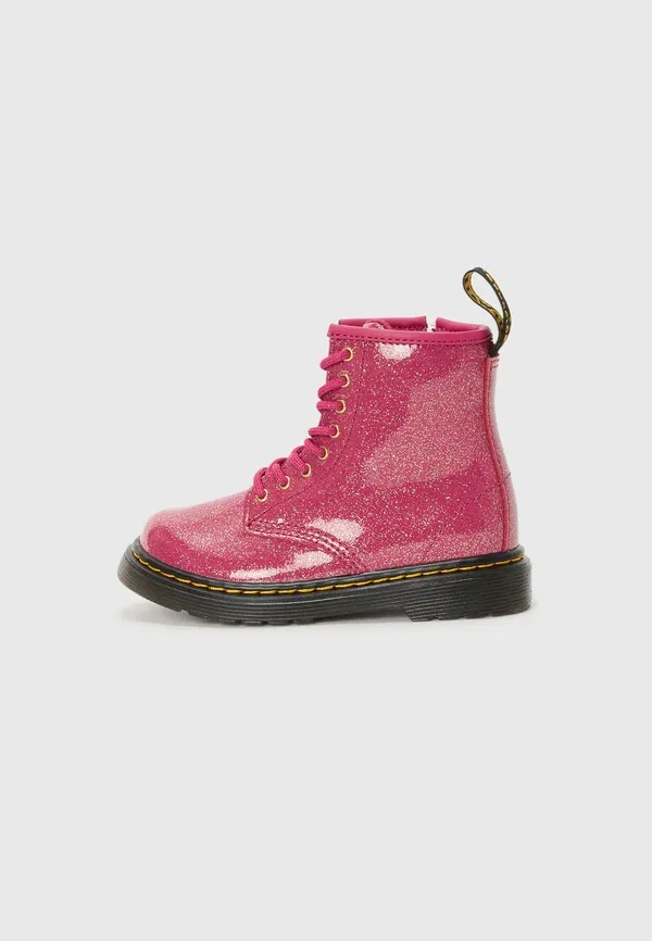 Ботильоны Dr. Martens, фуксия/серебристый/золотистый