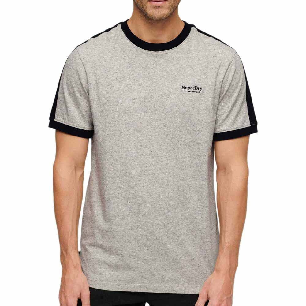

Футболка с коротким рукавом Superdry Essential Logo Retro St, серый
