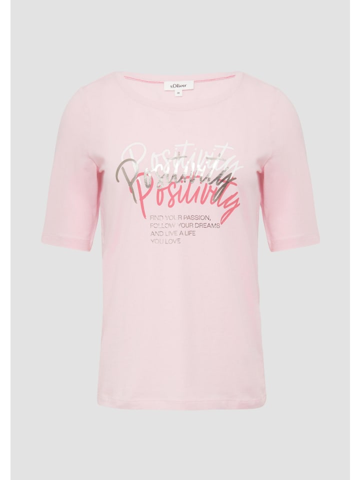 

Футболка в цвете 41D1_светло-розовая s.Oliver, Розовый, Футболка в цвете 41D1_светло-розовая s.Oliver