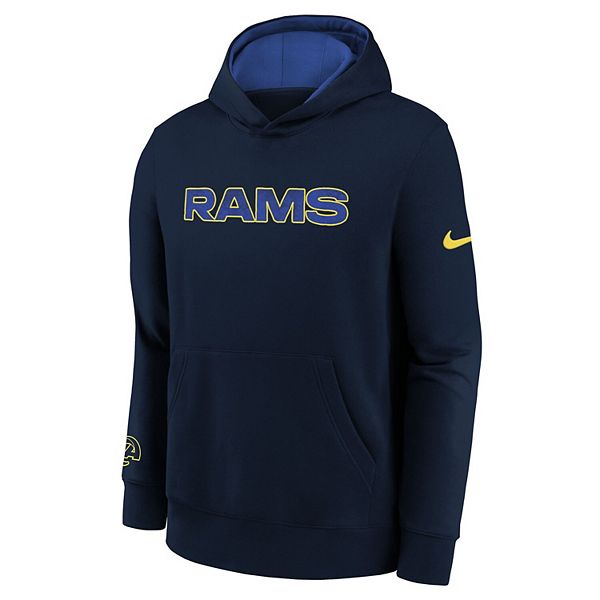 Худи los angeles rams 2025 rivalries collection midnight blue Nike — фото 3