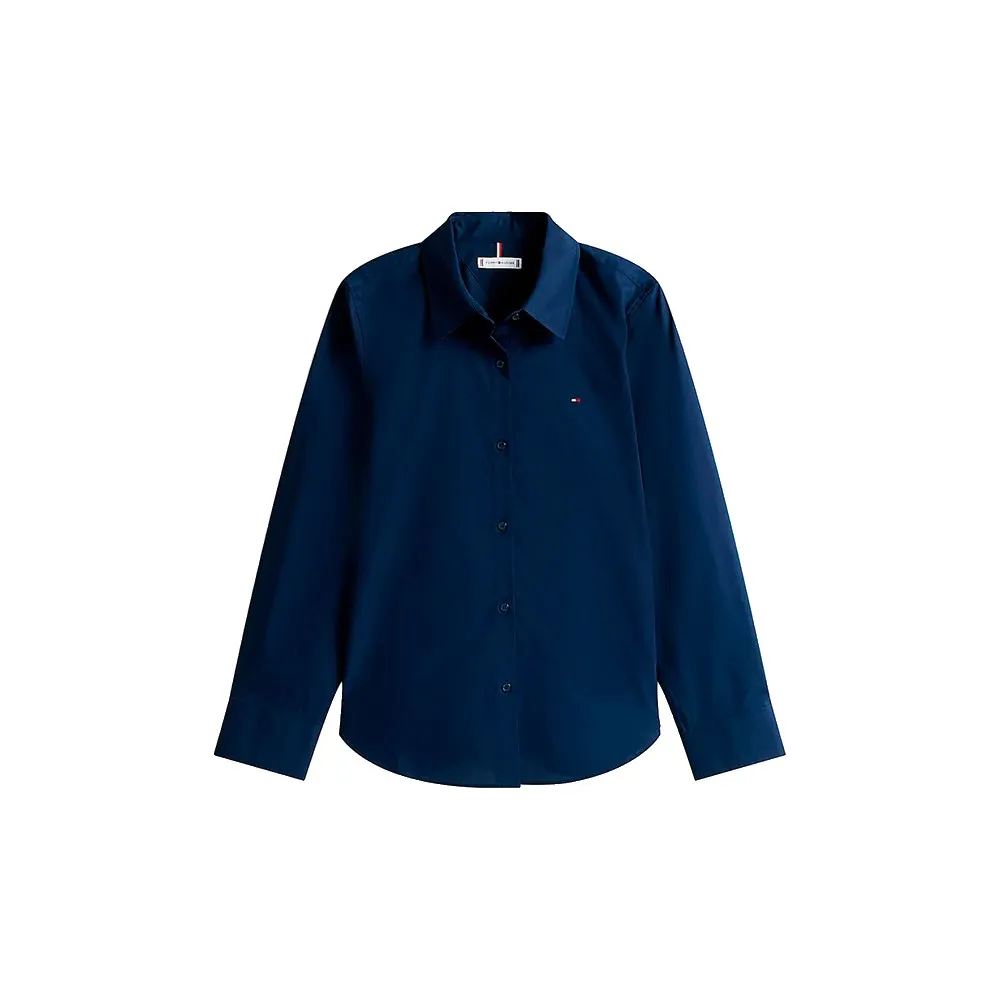 Рубашка с длинным рукавом Tommy Hilfiger WW0WW43577, синий — фото 3
