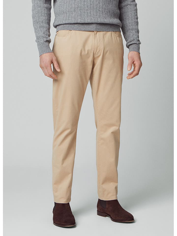 

Брюки чинос Hackett London, бежевый
