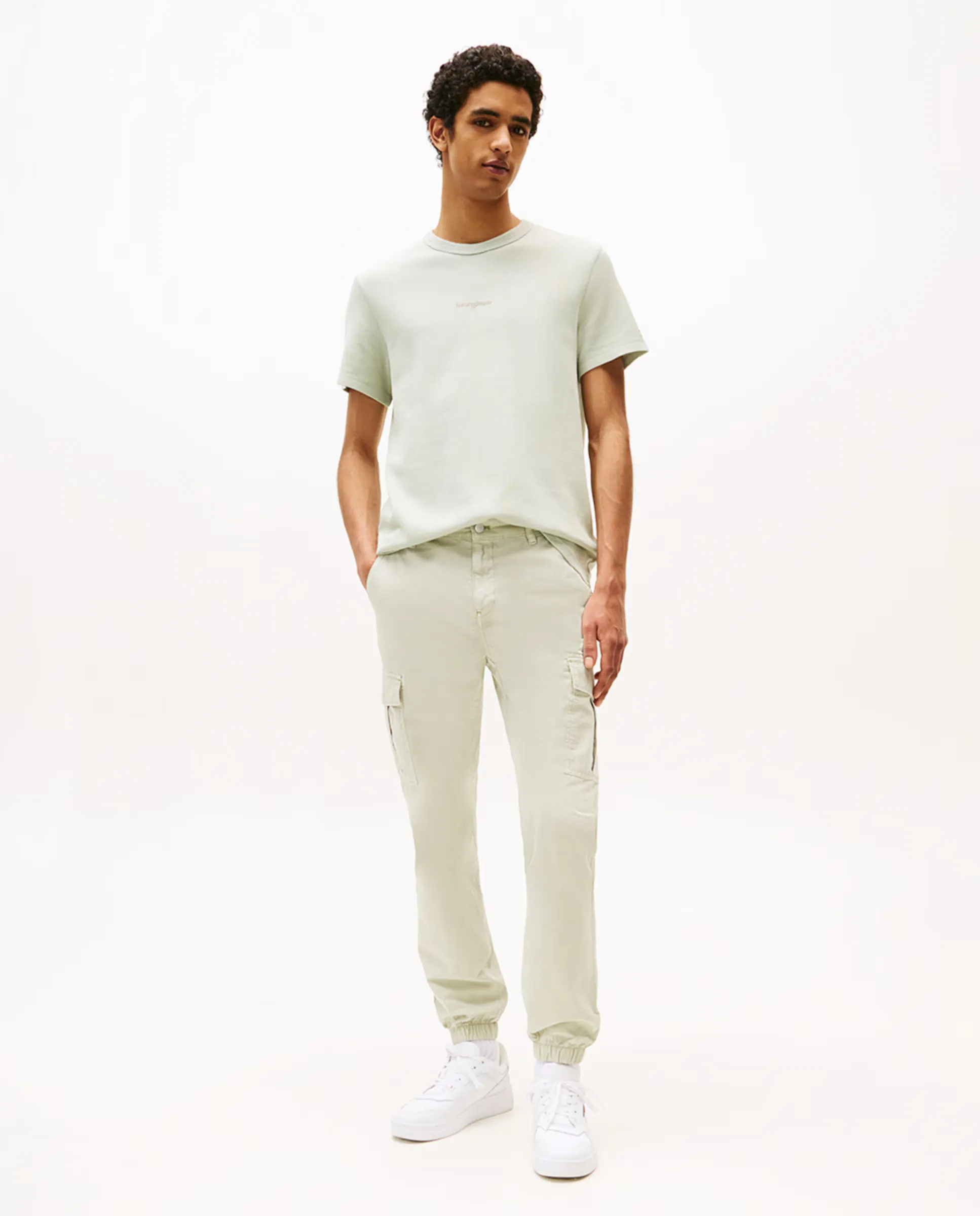 

Мужские брюки карго slim fit Tommy Jeans, светло-зеленый