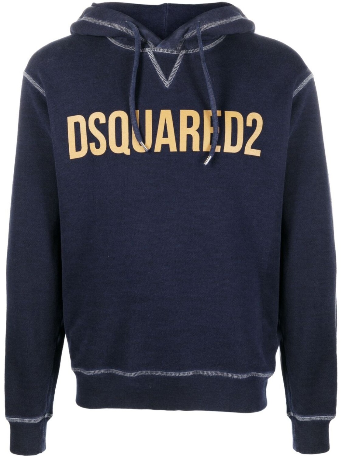 

Dsquared2 худи с логотипом, синий